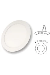 Ct-5145b 6w Slim Panel (BEYAZ) 6500k - 1