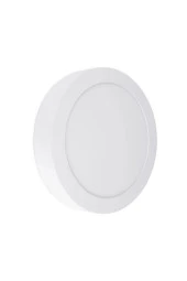 24 W Led Panel - Beyaz Işık (6500K) - Beyaz Kasa - Yuvarlak - Sıva Üstü - Asm-1024b - 2