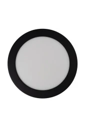 24 W Led Panel - Beyaz Işık (6500K) - Siyah Kasa - Yuvarlak - Sıva Üstü - Asm-1224b - 3