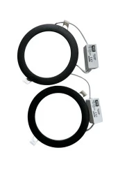 12 W LED PANEL SPOT  BEYAZ SİYAH KASA 2 ADET - 1