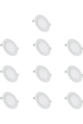 6 W LED SPOT BEYAZ CATA 10 LU PAKET 6500K CT-5145 - 1