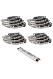 Şerit Led 20 Metre Beyaz 16,5 Amper Ultra Slim Trafo Iç Mekan - 1