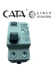 CT 9651 2X32A 300mA 6kA Monofaze Kaçak Akım Rölesi - 1