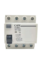 CT-9643 4X40 AMPER 300 MA YANGIN KORUMA RÖLESİ - 1