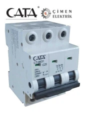 Ct 9631 3x25a 4.5ka C Tipi Otomatik Sigorta - 1