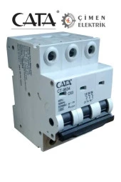 Ct 9634 3x63a C Tipi 4.5 Ka Otomatik Sigorta - 1