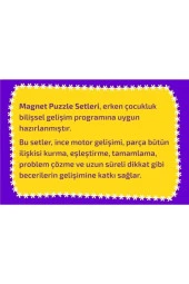 2+ Yaş Magnet Puzzle Dikkat Geliştiren Zeka Oyunu Ve Cırt Cırtlı Etkinlik Kitabım - 3