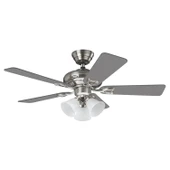 Hunter Fan - Seville Fırçalanmış Nikel - 112 Cm. 3 lü Aydınlatmalı Tavan Vantilatörü - 2