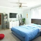 Hunter Fan - Loki Fırçalanmış Nikel - 132 Cm. Aydınlatmalı ve Uzaktan Kumandalı Tavan Vantilatörü - 6