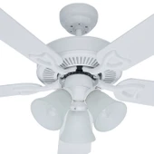 Hunter Revolutions - Classic Plus Beyaz 132 Cm. Aydınlatmalı Tavan Vantilatörü - 2