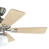 Hunter Fan - Seville Fırçalanmış Nikel - 112 Cm. Aydınlatmalı Tavan Vantilatörü thumbnail 3