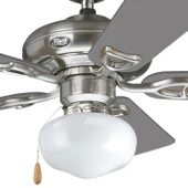 Hunter Fan - Seville Fırçalanmış Nikel - 112 Cm. Aydınlatmalı Tavan Vantilatörü thumbnail 4