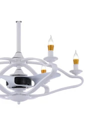 Breeze - Istanbul DC Motor Mat Beyaz 56 Cm. Aydınlatmalı ve Uzaktan Kumandalı Tavan Vantilatörü - 3