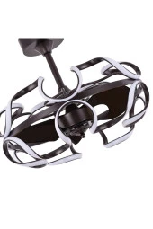 Breeze - Çeşme DC Motor 56 Cm. Led Aydınlatmalı Ve Uzaktan Kumandalı Tavan Vantilatörü - 2