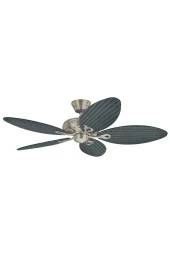 Hunter Fan - Savoy Fırçalanmış Nikel - 137 Cm. Palmiye Yapraklı Tavan Vantilatörü - 1