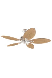 Hunter Fan - Savoy Beyaz - 137 Cm. Palmiye Kanatlı Tavan Vantilatörü thumbnail 2