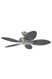 Hunter Fan - Savoy Fırçalanmış Nikel - 137 Cm. Palmiye Yapraklı Tavan Vantilatörü - 2