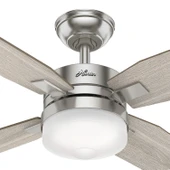 Hunter Fan - Mercado Fırçalanmış Nikel - 127 Cm. Aydınlatmalı ve Uzaktan Kumandalı Tavan Vantilatörü - 3