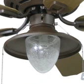 Oğuzhan - The Outdoor Series Eskitme Bronz - 132 Cm. Dış Mekan Aydınlatmalı Tavan Vantilatörü - 2