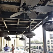 Hunter Fan - Outdoor Elements II Çağdaş Bronz - 137 Cm. Dış Mekan Tavan Vantilatörü - 5