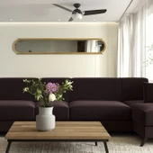 Hunter Fan - Nova Mat Siyah - 107 Cm. Aydınlatmalı ve Uzaktan Kumandalı Tavan Vantilatörü - 5