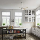 Hunter Fan - Loki Taze Beyaz - 132 Cm. Aydınlatmalı ve Uzaktan Kumandalı Tavan Vantilatörü thumbnail 8