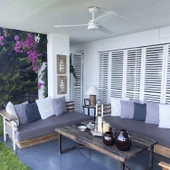 Hunter Fan - Protos Taze Beyaz - 132 Cm. Dış Mekan Uzaktan Kumandalı Tavan Vantilatörü - 4