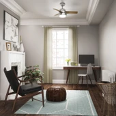 Hunter Fan - Finley Fırçalanmış Nikel - 92 Cm. Aydınlatmalı ve Uzaktan Kumandalı Tavan Vantilatörü - 6