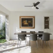 Hunter Fan - Galileo Fırçalanmış Nikel - 122 Cm. Aydınlatmalı ve Uzaktan KumandalıTavan Vantilatörü - 6