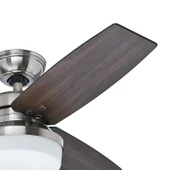 Hunter Fan - Galileo Fırçalanmış Nikel - 122 Cm. Aydınlatmalı ve Uzaktan KumandalıTavan Vantilatörü - 5