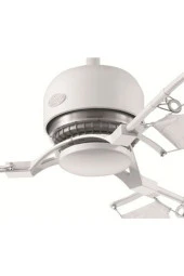 Hunter Fan - Avalon Beyaz - 158 Cm. Bez Kanatlı Uzaktan Kumandalı Tavan Vantilatörü - 2