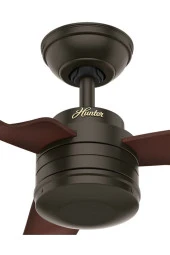 Hunter Fan - Cabo Frio Çağdaş Bronz - 132 Cm. Dış Mekan Uzaktan Kumandalı Tavan Vantilatörü - 3