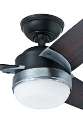 Hunter Fan - Nova Mat Siyah - 107 Cm. Aydınlatmalı ve Uzaktan Kumandalı Tavan Vantilatörü - 3