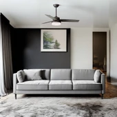 Hunter Fan - Galileo Alfa Bronz - 122 Cm. Aydınlatmalı ve Uzaktan Kumandalı Tavan Vantilatörü - 6