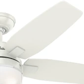 Hunter Fan - Arcot Taze Beyaz - 117 Cm. Aydınlatmalı Tavan Vantilatörü - 3