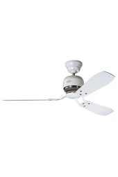 Hunter Fan - Industrie II Tebeşir Beyazı - 132 Cm. Uzaktan Kumandalı Tavan Vantilatörü - 1