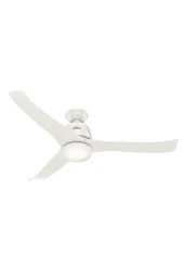 Hunter Fan - Harmony Beyaz - 137 Cm. Aydınlatmalı ve Uzaktan Kumandalı Tavan Vantilatörü - 1