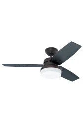 Hunter Fan - Galileo Alfa Bronz - 122 Cm. Aydınlatmalı ve Uzaktan Kumandalı Tavan Vantilatörü - 1
