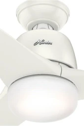 Hunter Fan - Harmony Beyaz - 137 Cm. Aydınlatmalı ve Uzaktan Kumandalı Tavan Vantilatörü - 2