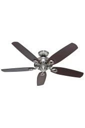 Hunter Fan - Builders Elite Fırçalanmış Nikel - 132 Cm. Tavan Vantilatörü - 1