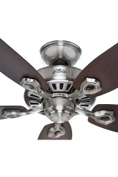 Hunter Fan - Builders Elite Fırçalanmış Nikel - 132 Cm. Tavan Vantilatörü - 3