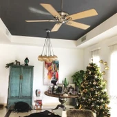 Hunter Fan - Savoy Fırçalanmış Nikel - 132 Cm. Tavan Vantilatörü thumbnail 5