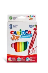 Yıkanabilir Keçeli Boya Kalemi 12li & Wax Yıkanabilir Pastel Boya Kalemi 12'li & Sulu Boya 30mm 12li - 2