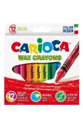 Yıkanabilir Keçeli Boya Kalemi 12li & Wax Yıkanabilir Pastel Boya Kalemi 12'li & Sulu Boya 30mm 12li - 4