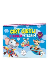 Konuşma Ve Dikkati Geliştiren 2-4 Yaş Cırt Cırtlı Etkinlik Kitabım - 1