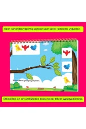 Yükselen Zeka 16-24 Ay 2-4 Yaş Cırt Cırtlı Etkinlik Kitabı - 3