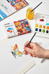 CARİOCA PLUS TABLET SULU BOYA 24LÜ (FIRÇALI) - 4