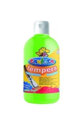 Tempera Süper Yıkanabilir Guaj - Sulu Boya Seti 6 Renk X 250 ml. + 4'lü Fırça Seti - 2