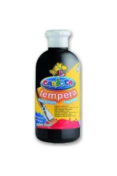Tempera Süper Yıkanabilir Guaj - Sulu Boya Seti 6 Renk X 250 ml. + 4'lü Fırça Seti - 4