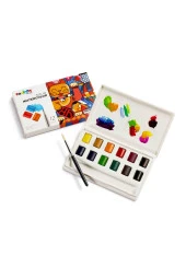 CARİOCA PLUS TABLET SULU BOYA 12Lİ (FIRÇALI) - 1